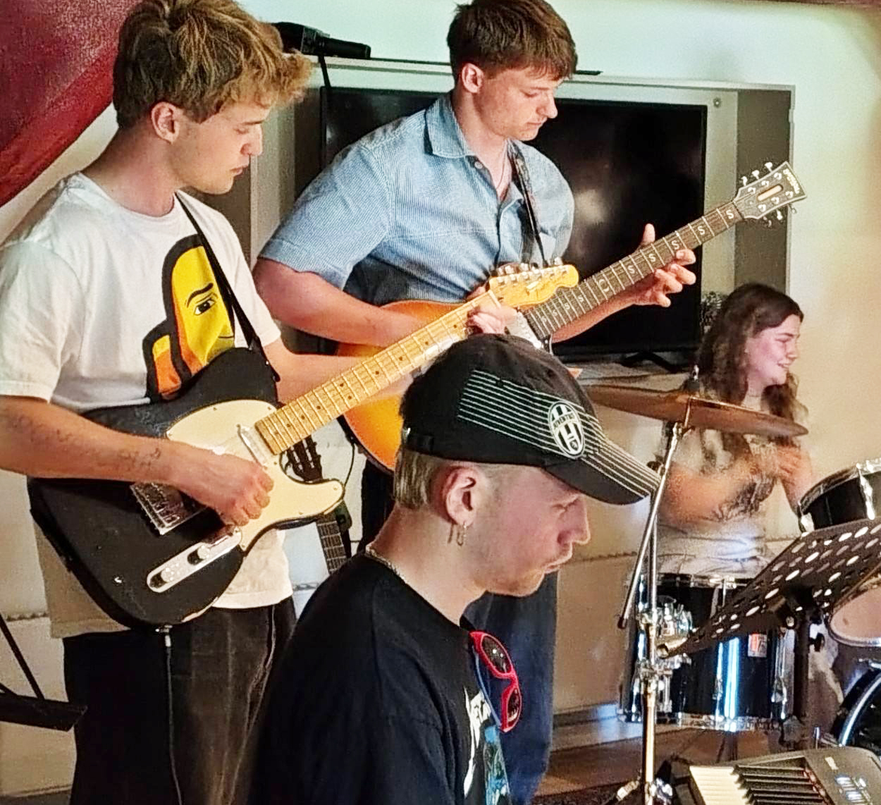 Musik på højskole. Bliv bedre til at improvisere musik.